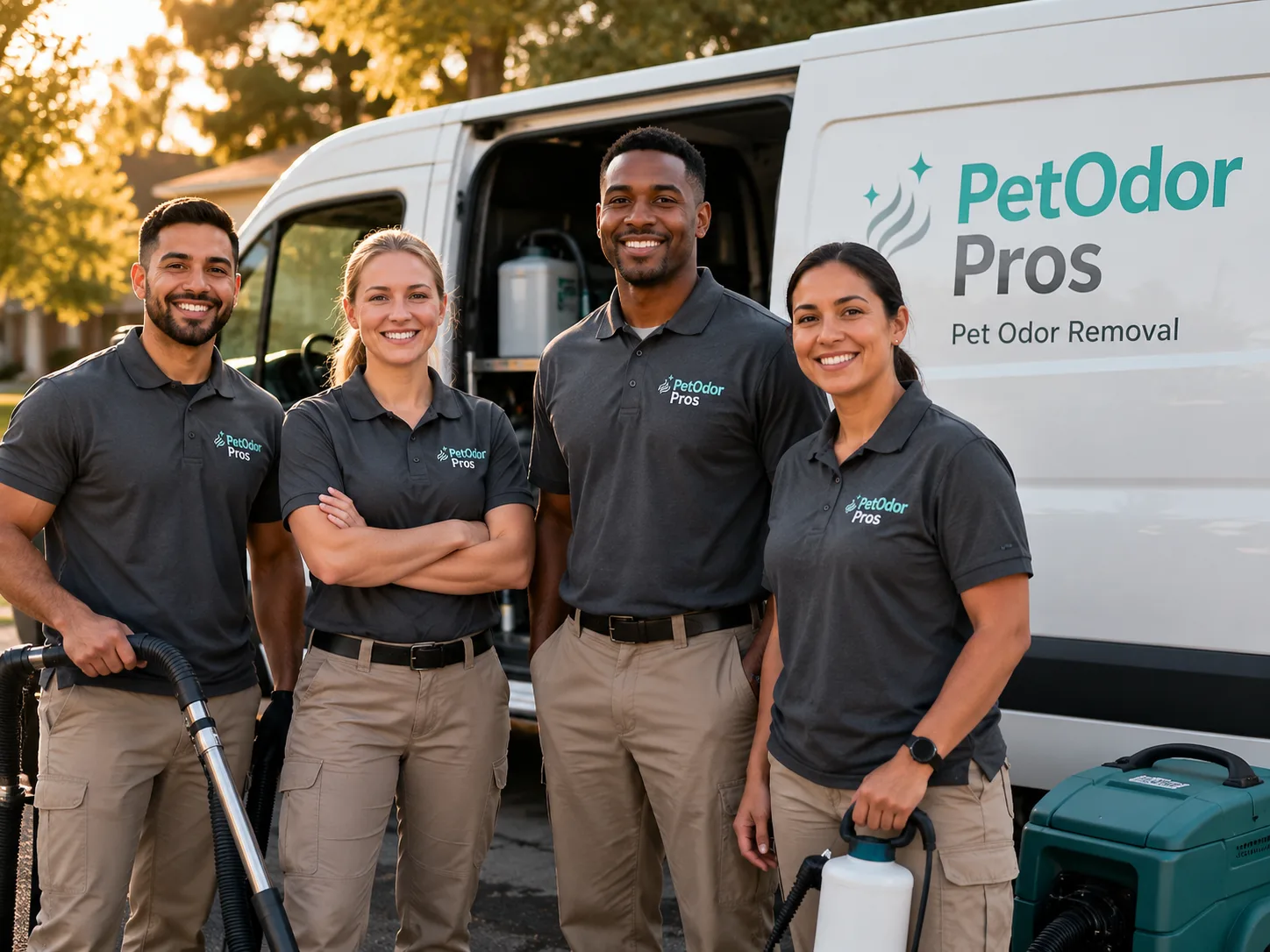 Pet Odor Removal team serving Fairbank, PA